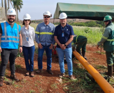 Agepar fiscaliza obras de ampliação da rede de gás canalizado em Londrina e Maringá
