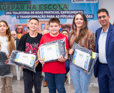 Premiação do programa Agepar na Escola