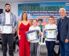 Premiação do programa Agepar na Escola