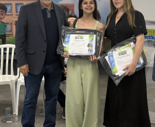 Premiação do programa Agepar na Escola