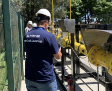 Fiscalização em plantas industriais atendidas pela Compagas