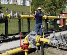 Fiscalização em plantas industriais atendidas pela Compagas