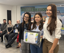 Premiação do programa Agepar na Escola