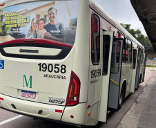 Agepar realiza fiscalização em terminais metropolitanos de Araucária