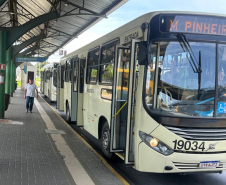 Agepar realiza fiscalização em terminais metropolitanos de Araucária