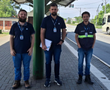 Agepar realiza fiscalização em terminais metropolitanos de Araucária