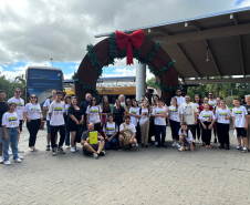 Agepar na Escola: Alunos e Professores premiados visitam Itaipu