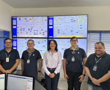 Sanepar - Agepar realiza fiscalização Ponta Grossa