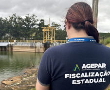 Sanepar - Agepar realiza fiscalização Ponta Grossa