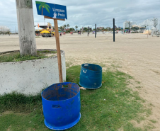 Agepar acompanha limpeza das praias durante o Verão Maior Paraná