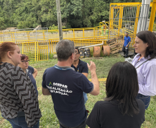 Sanepar - Agepar realiza fiscalização Ponta Grossa