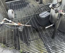 Sanepar - Agepar realiza fiscalização Ponta Grossa