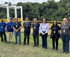 Sanepar - Agepar realiza fiscalização Ponta Grossa