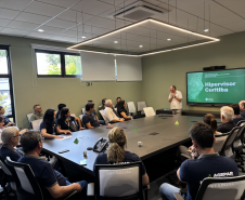 Agepar realiza visita técnica no Hipervisor Urbano de Curitiba