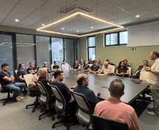 Agepar realiza visita técnica no Hipervisor Urbano de Curitiba