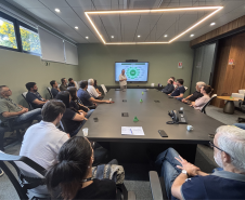 Agepar realiza visita técnica no Hipervisor Urbano de Curitiba