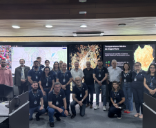 Agepar realiza visita técnica no Hipervisor Urbano de Curitiba