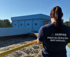 Agepar realiza fiscalização em unidades da Sanepar em Maringá