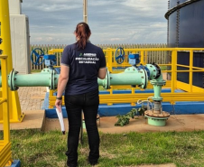Agepar realiza fiscalização em unidades da Sanepar em Maringá