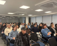 Ciclo de Capacitação da Agepar conta com palestra ministrada por Luciana Luso, conselheira da AGERGS