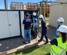 Agepar realiza fiscalização em unidades operacionais da Compagas no Norte do Paraná