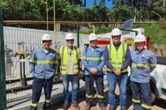 Agepar realiza fiscalização em Rede de Distribuição de Gás Natural