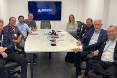 AGEPAR recebe mandatários e lideranças de Mamborê