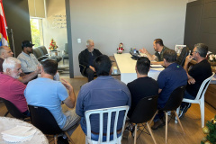 Rubens Bueno visita Moreira Sales