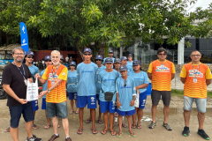 Agepar acompanha limpeza das praias durante o Verão Maior Paraná