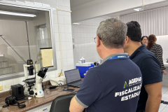 Sanepar - Agepar realiza fiscalização Ponta Grossa