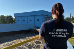 Agepar realiza fiscalização em unidades da Sanepar em Maringá