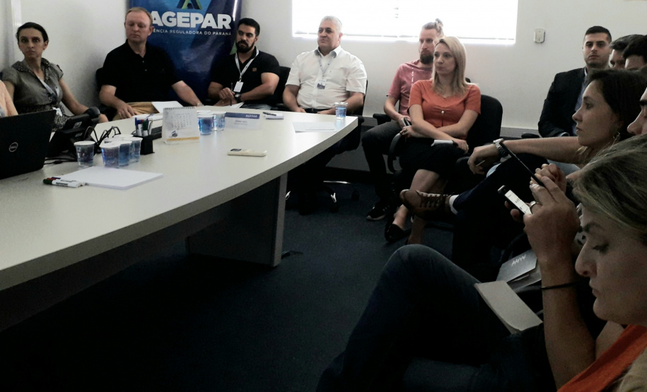 Servidores da Agepar participaram da palestra