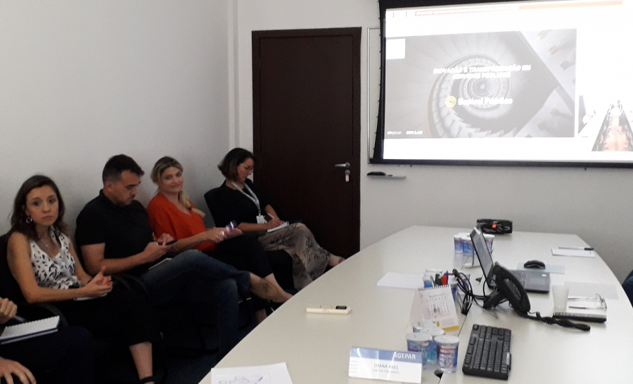 Servidores da Agepar participaram da palestra