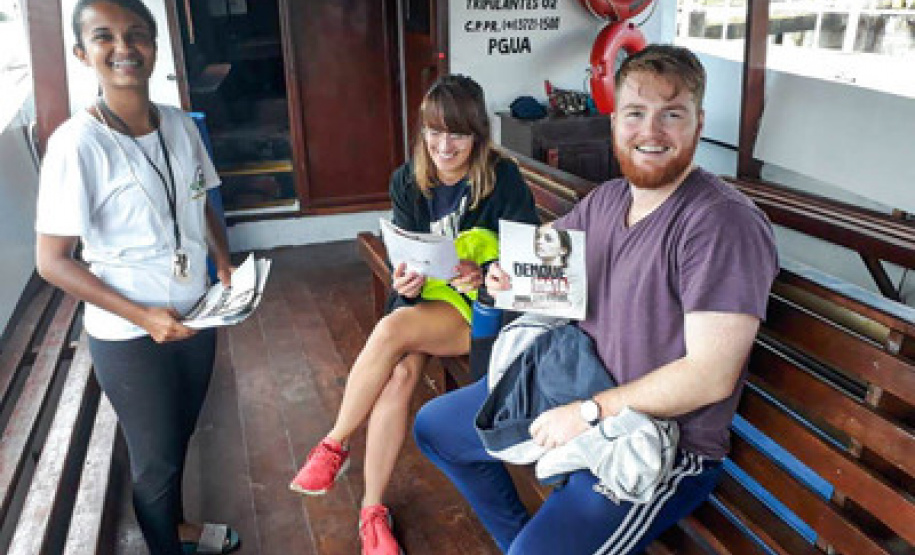 Agepar e empresas concessionárias no combate à dengue