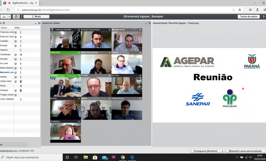 Em reunião convocada pela Agência Reguladora de Serviços Públicos Delegados de Infraestrutura do Paraná (Agepar), nesta sexta-feira (29) com a participação do Procon-PR, a Sanepar foi cobrada sobre os motivos que levaram ao aumento no valor das faturas de algumas unidades consumidoras.