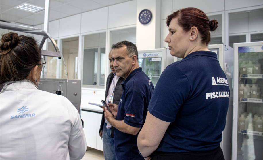 Fiscalização na Sanepar