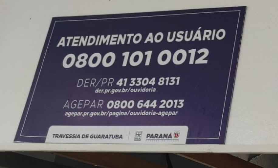 Agepar verifica melhorias nas condições dos terminais e embarcações do ferryboat de Guaratuba