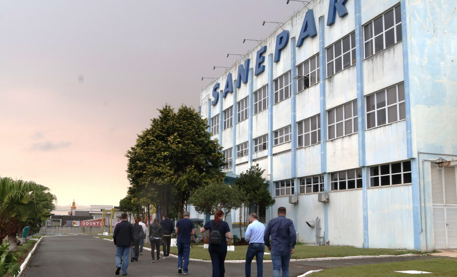 Equipe da Agepar realiza visitas técnicas para reconhecimento de instalações da Sanepar