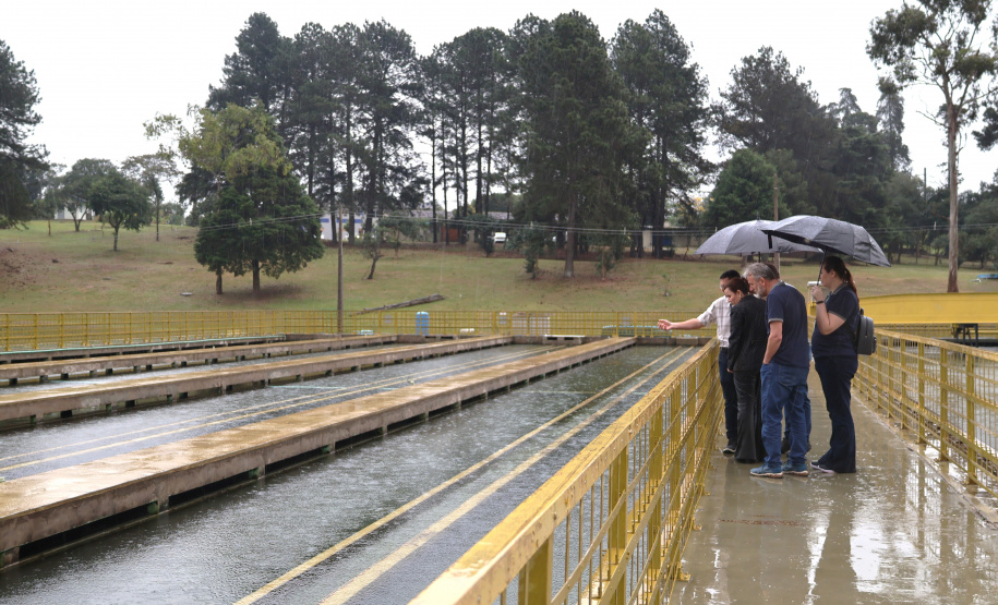 Equipe da Agepar realiza visitas técnicas para reconhecimento de instalações da Sanepar