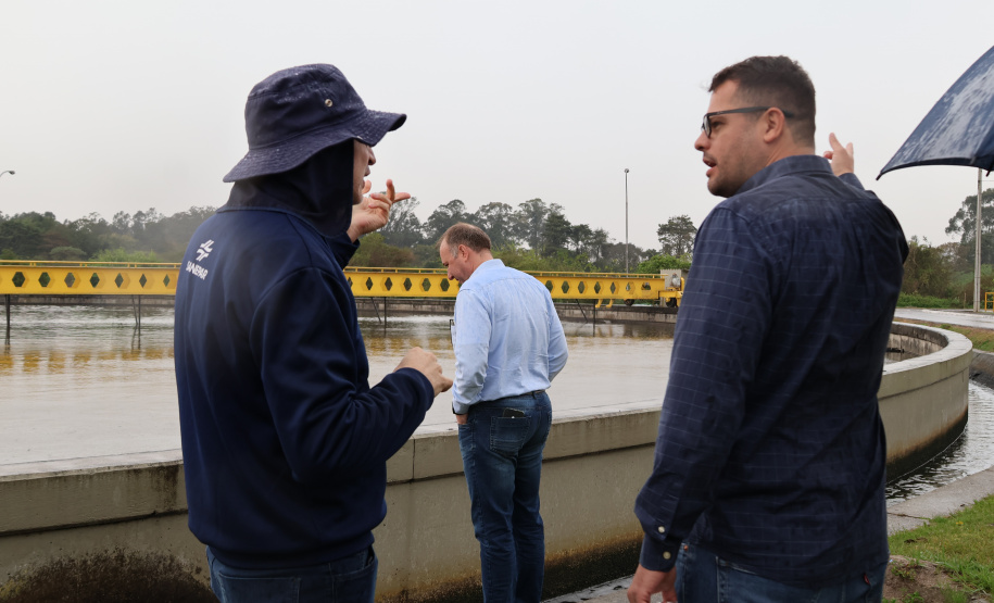 Equipe da Agepar realiza visitas técnicas para reconhecimento de instalações da Sanepar