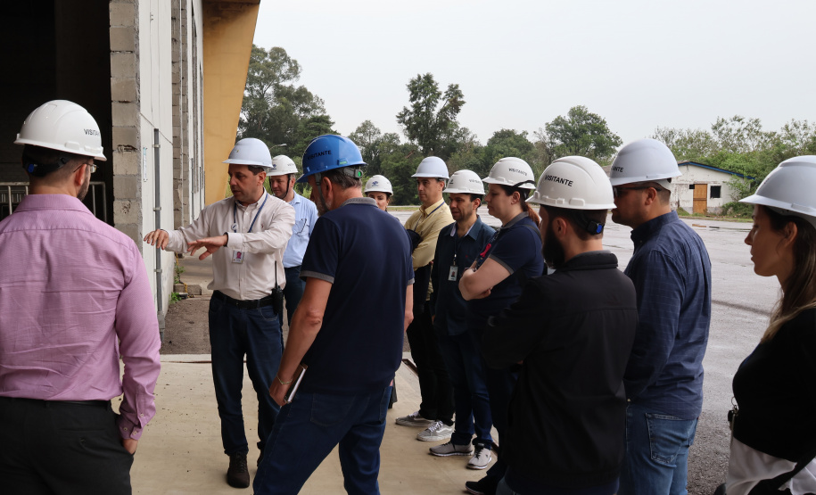 Equipe da Agepar realiza visitas técnicas para reconhecimento de instalações da Sanepar