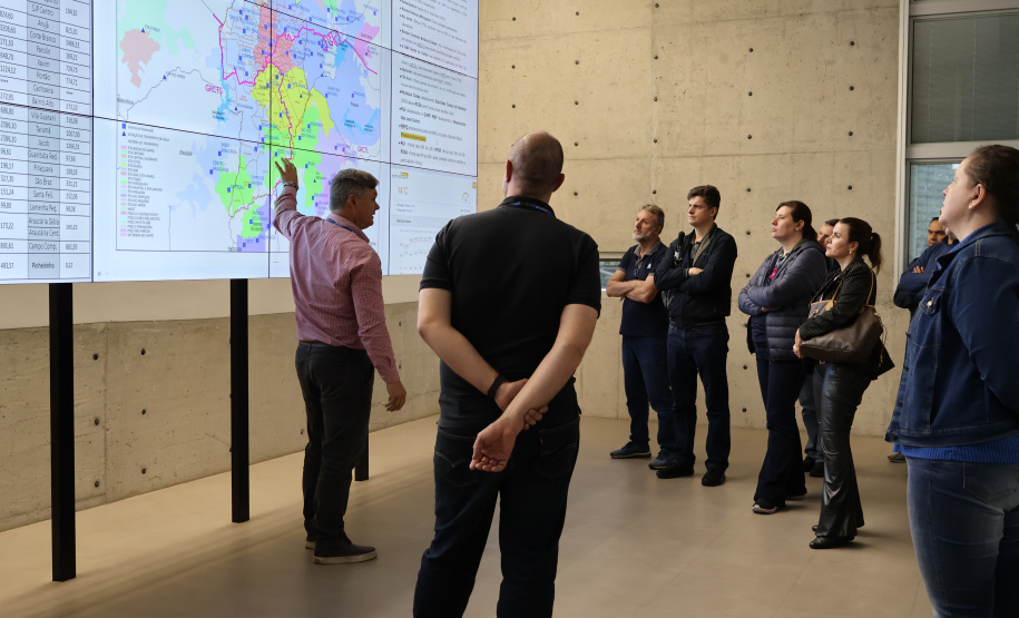 Equipe da Agepar realiza visitas técnicas para reconhecimento de instalações da Sanepar