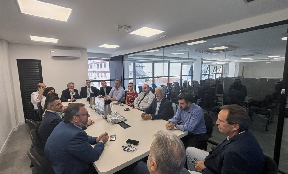 Visita presidentes e diretores da sanepar - 22-1-25