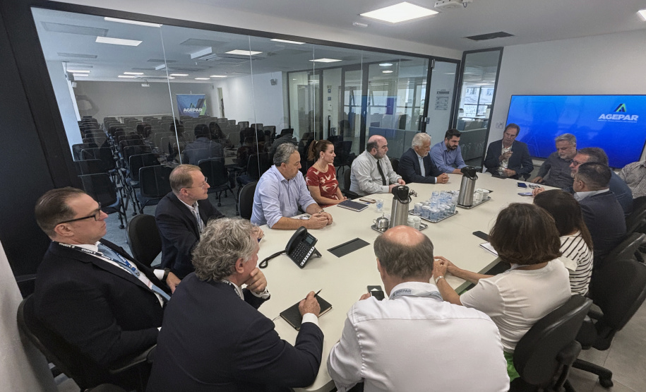 Visita presidentes e diretores da sanepar - 22-1-25