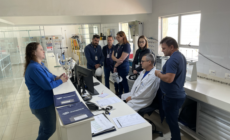 Fiscalização em Guarapuava - Sanepar