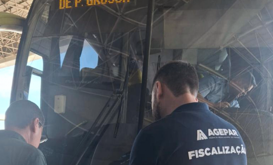 Fiscalização em terminais rodoviários
