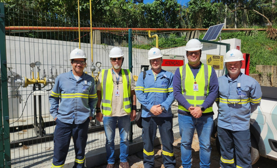 Agepar realiza fiscalização em Rede de Distribuição de Gás Natural