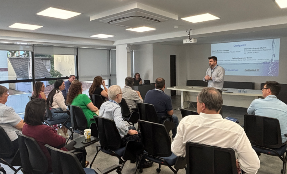 Reunião Agepar e Sanepar