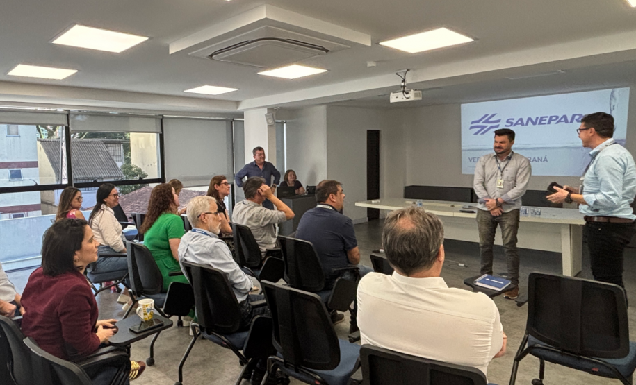 Reunião Agepar e Sanepar