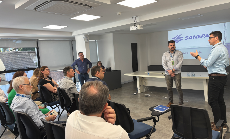 Reunião Agepar e Sanepar